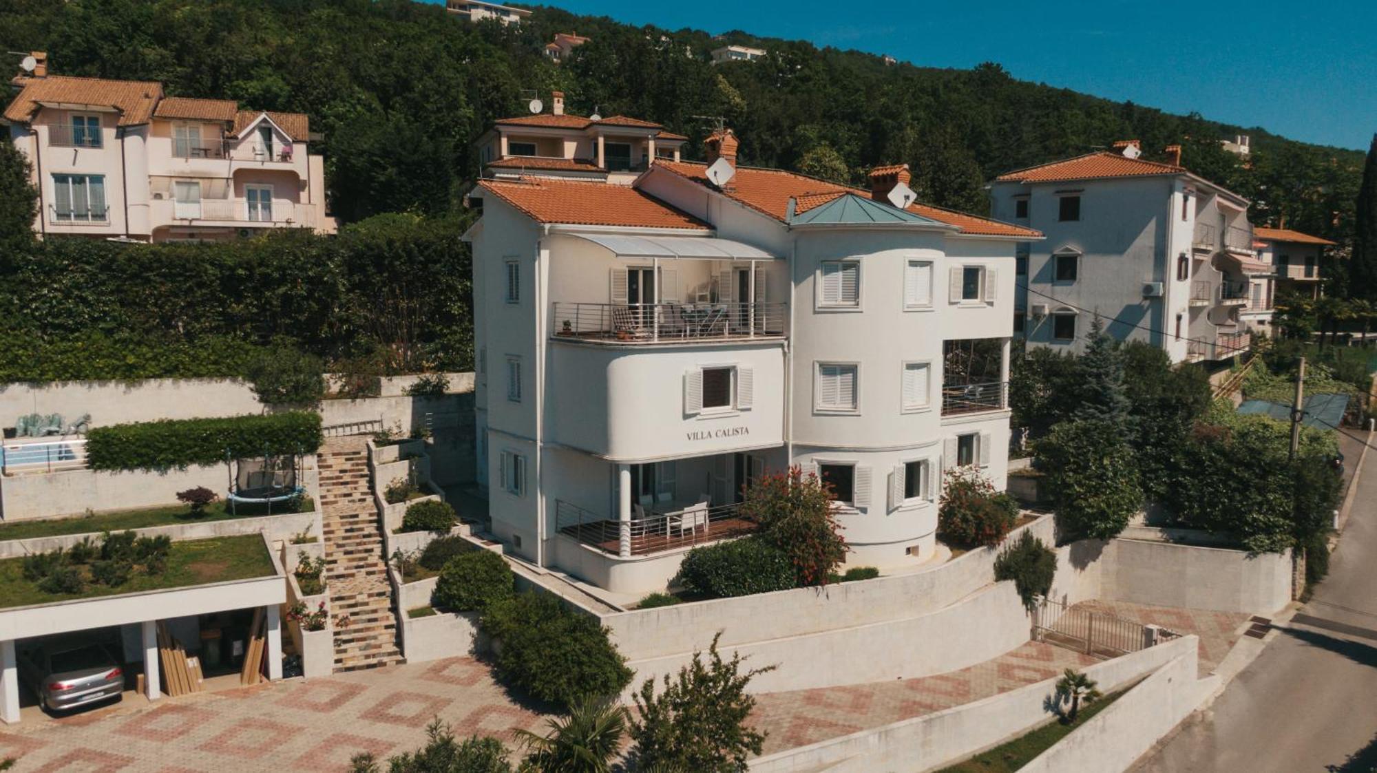 Villa Calista Ičići Esterno foto
