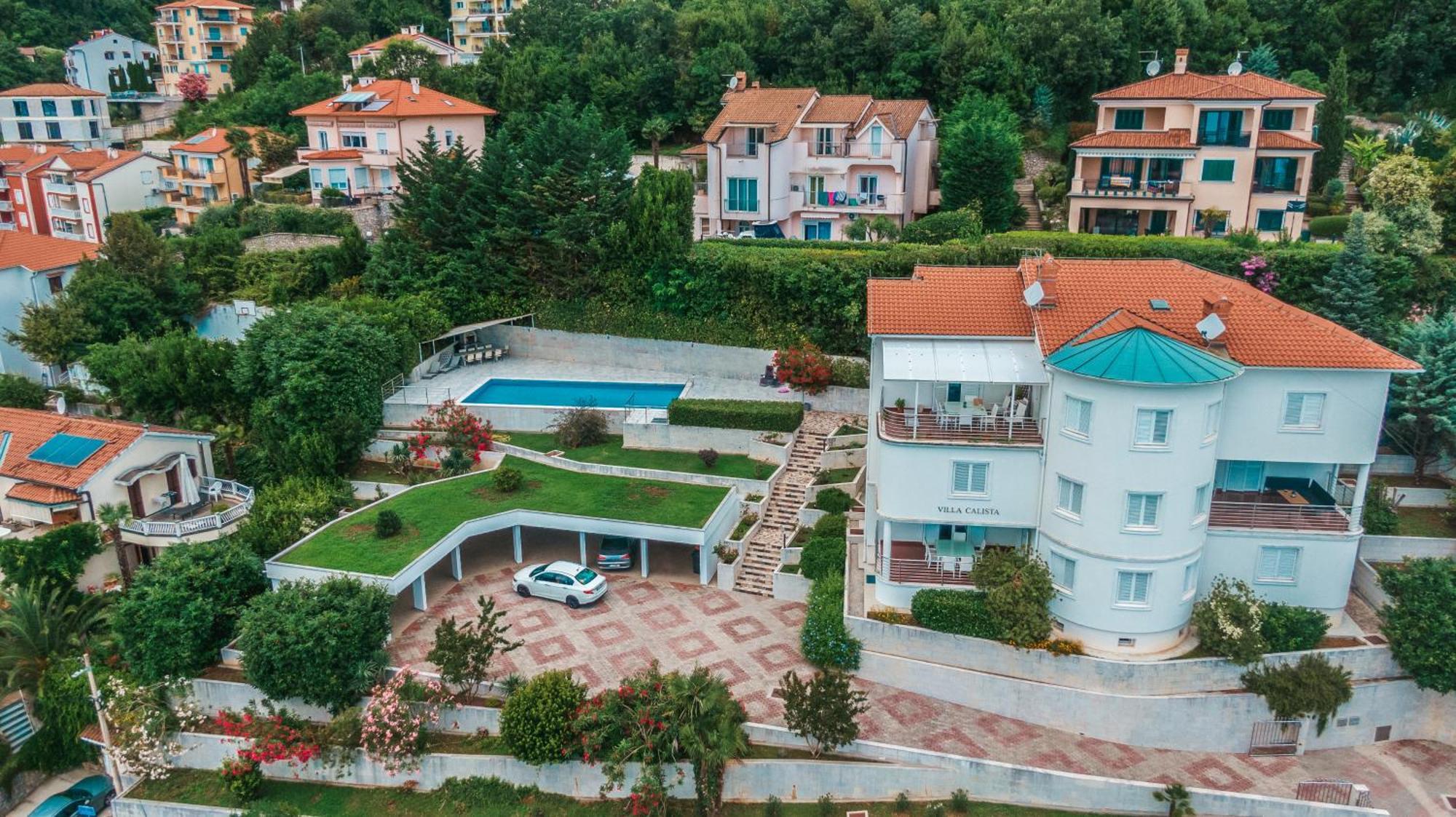 Villa Calista Ičići Esterno foto