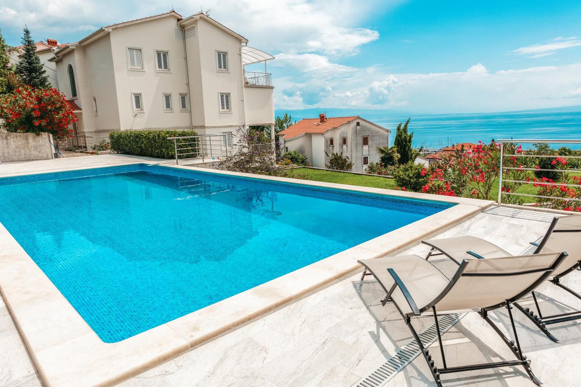 Villa Calista Ičići Esterno foto